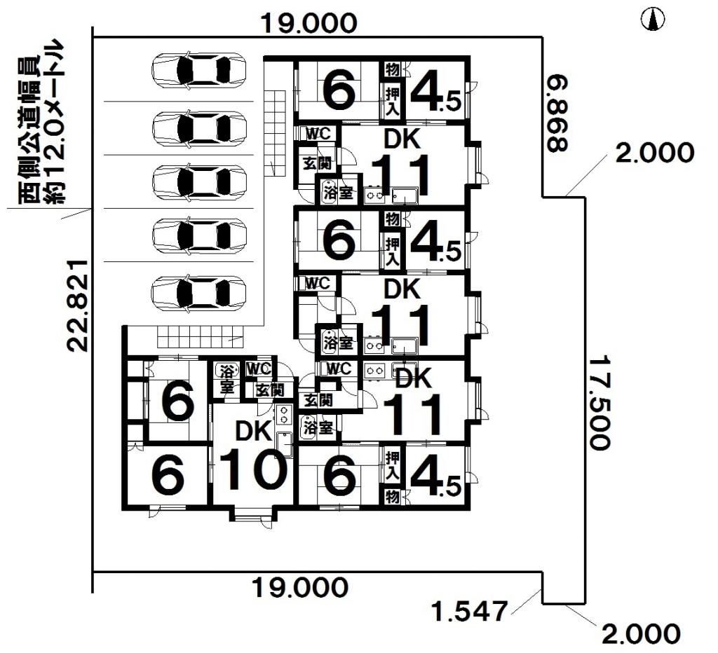 ハイム札内桜町 間取り