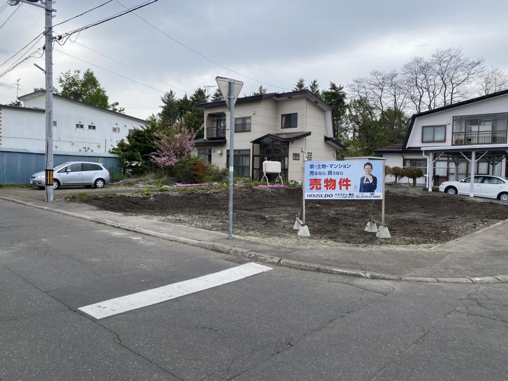 <span style='color:#ff0000;'>※商談中※</span>【価格変更！】西１９条南３丁目　南東角地　売土地