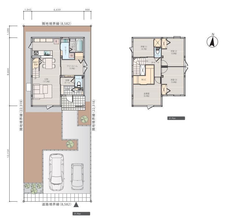 スマートハイムシティ西１２条北６丁目　No.１０ 間取り