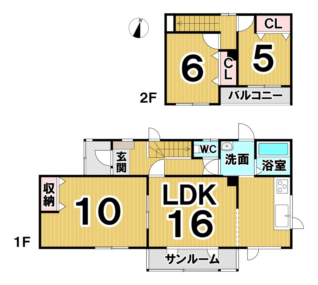 ※商談中※西１９条南４丁目　リフォーム住宅 間取り