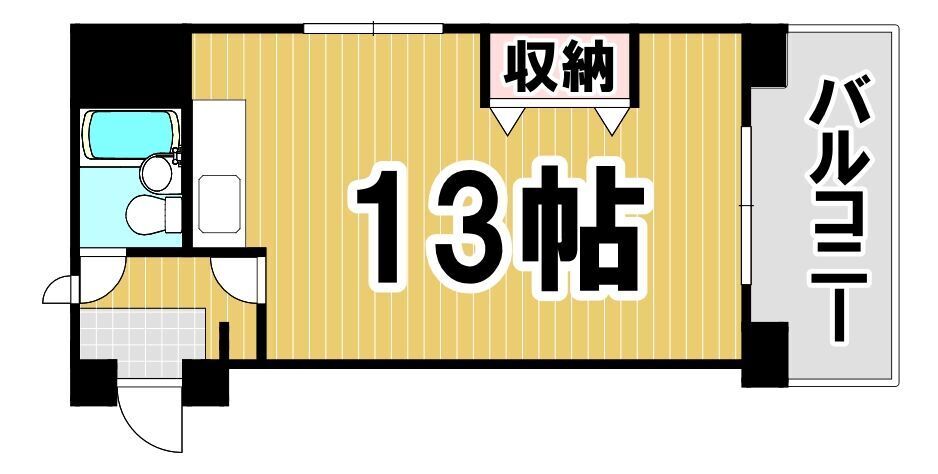 ハーバーレジデンス南大通　２０２号室 間取り