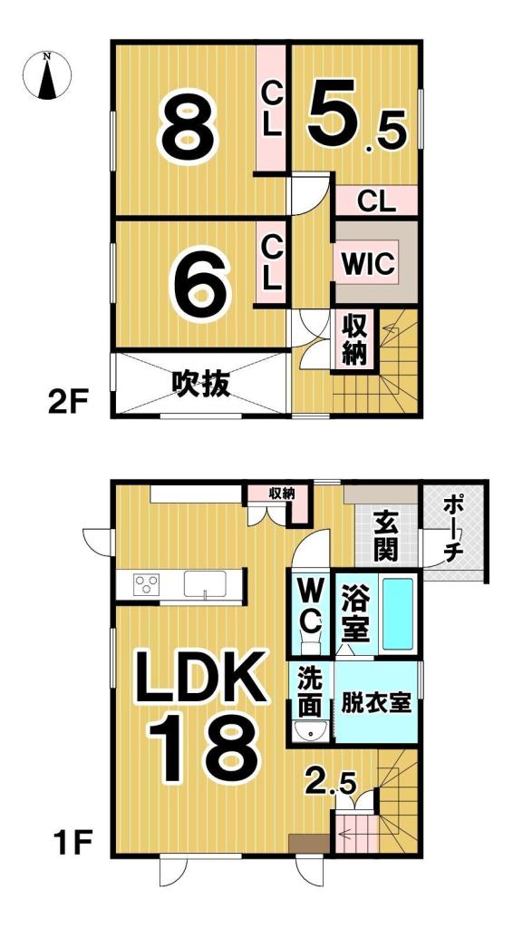 西１７条南４丁目　新築戸建 間取り