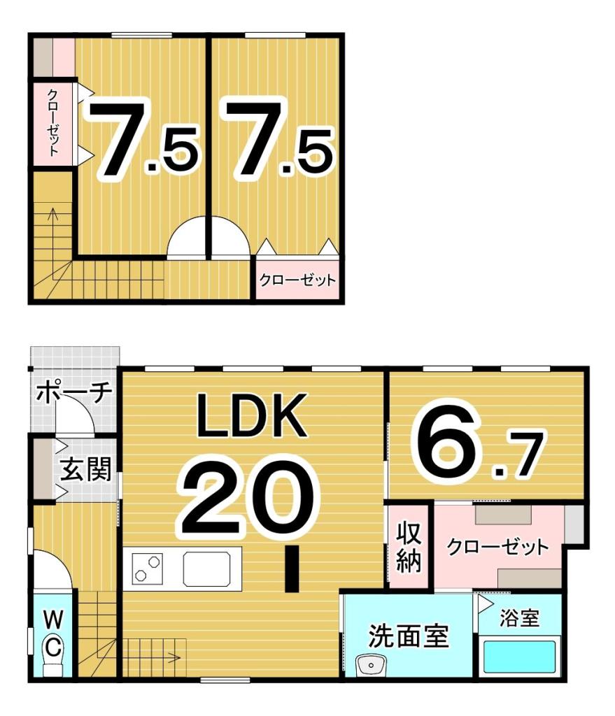 西17条南4丁目　リフォーム住宅 間取り