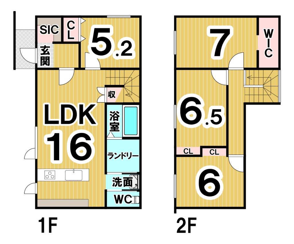 東１０条南１２丁目　新築戸建 間取り