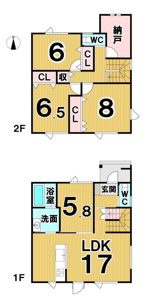 西１５条南３３丁目　東棟　新築戸建 間取り